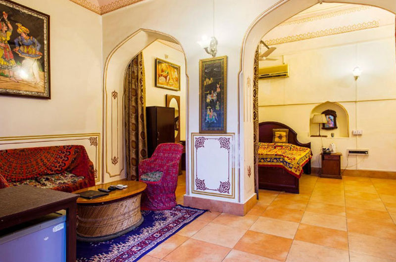 Hotel Burja Haveli, Alwar, Rajasthan - Super Deluxe Room